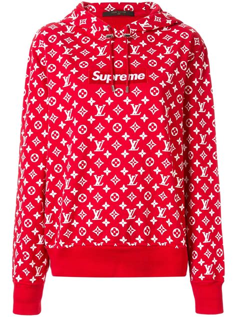 louis vuitton red hoodie|louis vuitton hoodie sale.